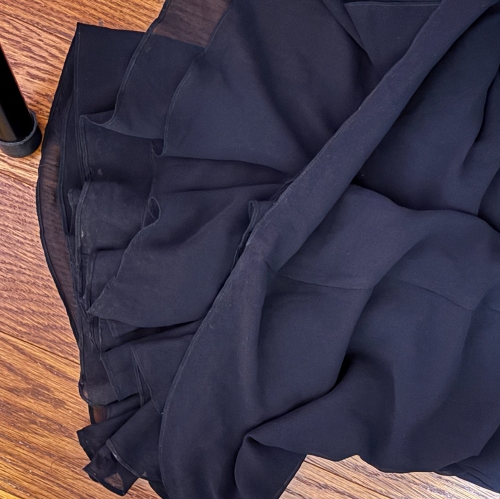 Michael Costello X Revolve Elegant Black Lace Maxi Dress - Picture 6 of 6